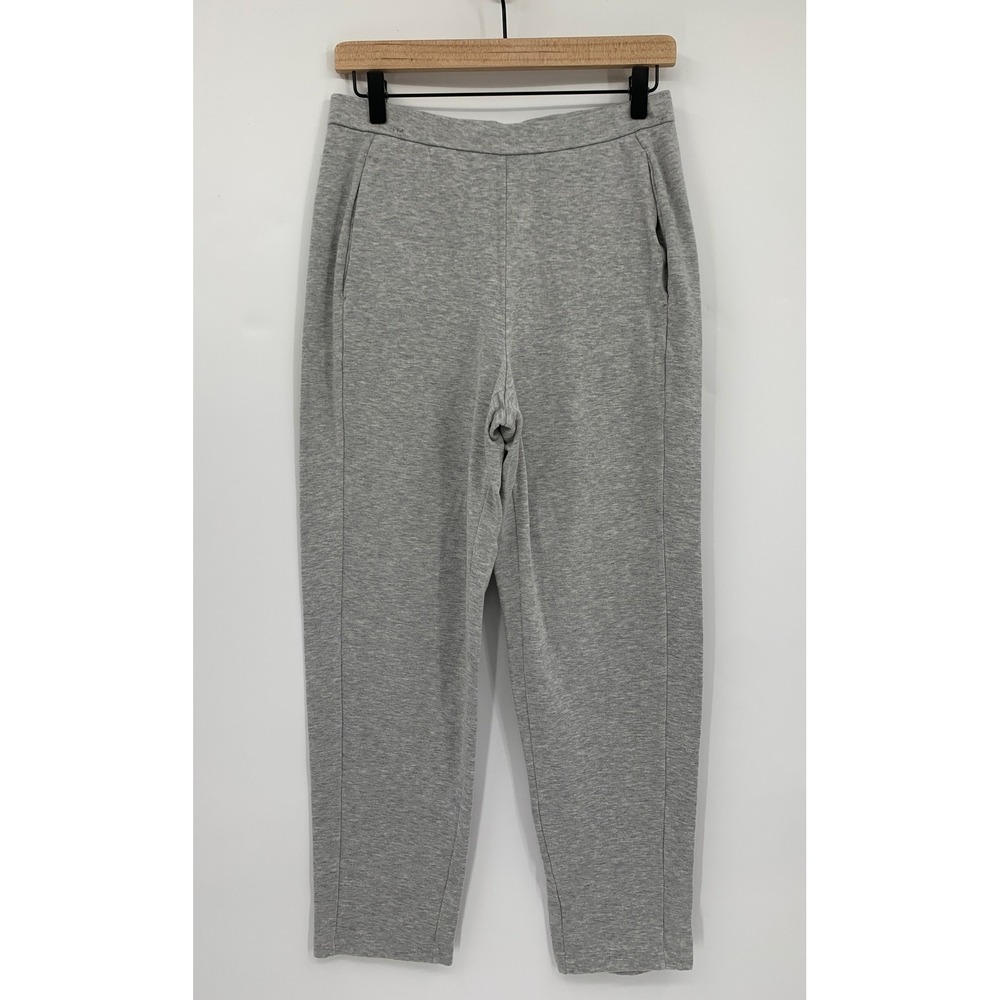 Eileen Fisher Sweatpants Womens XS Gray Tencel Organic Cotton Fleece Joggers